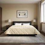 vidaXL Winter Duvet Crème 220 x 240 cm Microvezel en Teddy, Verzenden