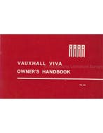 1963 VAUXHALL VIVA INSTRUCTIEBOEKJE ENGELS