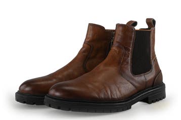 Sub55 Enkellaarzen in maat 43 Cognac, Kleding | Heren, Schoenen, Sub55, Overige kleuren, Verzenden, Overige typen