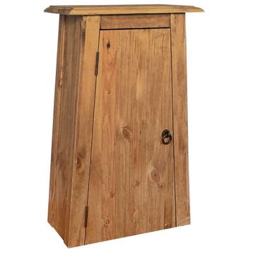 vidaXL Badkamerwandkast 42x23x70 cm gerecycled massief, Huis en Inrichting, Verzenden, Nieuw