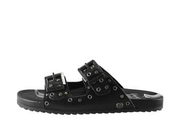 Vingino Sandalen Meisjes in maat 37 Zwart, Verzenden, Jongen of Meisje, Schoenen, Zo goed als nieuw