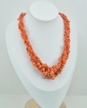 Corail - Argent - Collier - CORALLO MEDITERRANEO, Collections