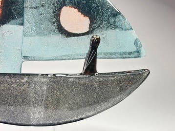 Studio Habrat - Maciej Habrat - sculptuur, Sailing Ship - 32, Antiek en Kunst