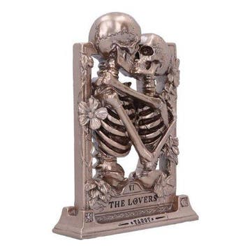 sculptuur, The Lovers Skeleton Sculpture – Gothic Tarot
