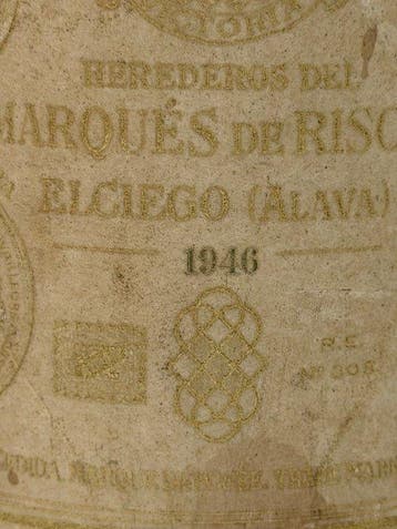 1946 Herederos del Marqués de Riscal - Rioja Reserva - 1, Nieuw