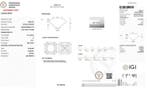 1 pcs Diamant (Naturelle) - 2.01 ct - Carré - G - VVS1 -