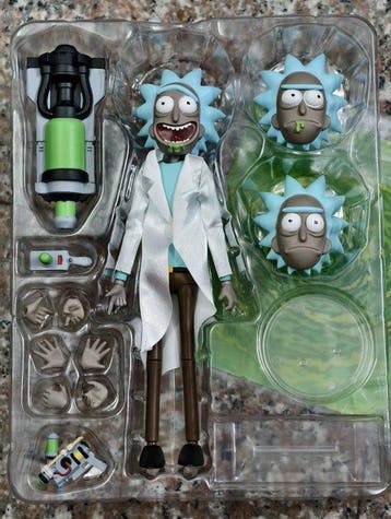 Beast Kingdom - Rick and Morty - Rick Sanchez - V.S., Nieuw in verpakking