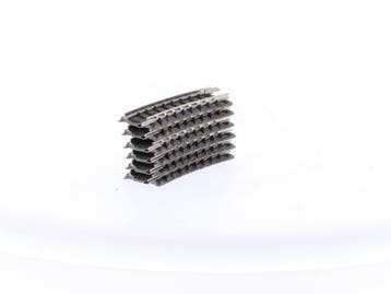 Schaal N Fleischmann 9122 gebogen rails R1    Radius 192..., Gebruikt, Gelijkstroom, Fleischmann, Rails