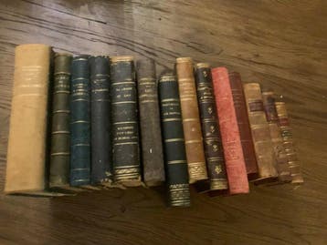 Divers - Superbe Ensemble de Bibliothèque - Sélection de 14, Antiquités & Art