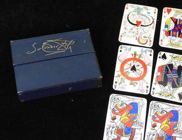 Salvador Dali (1904-1989) - 2 Jeux de Cartes Puiforcat