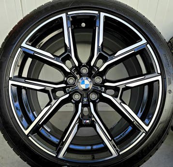 BMW i4 4 Serie G26 859M 19 inch velgen NIEUWE winterbanden, Autos : Pièces & Accessoires, Verzenden, Banden en Velgen