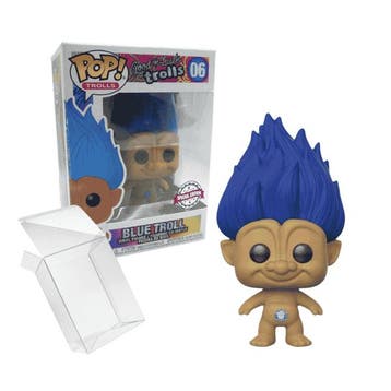 Funko Pop Trolls: Good Luck Trolls  Blue Troll 06 SE, Verzenden