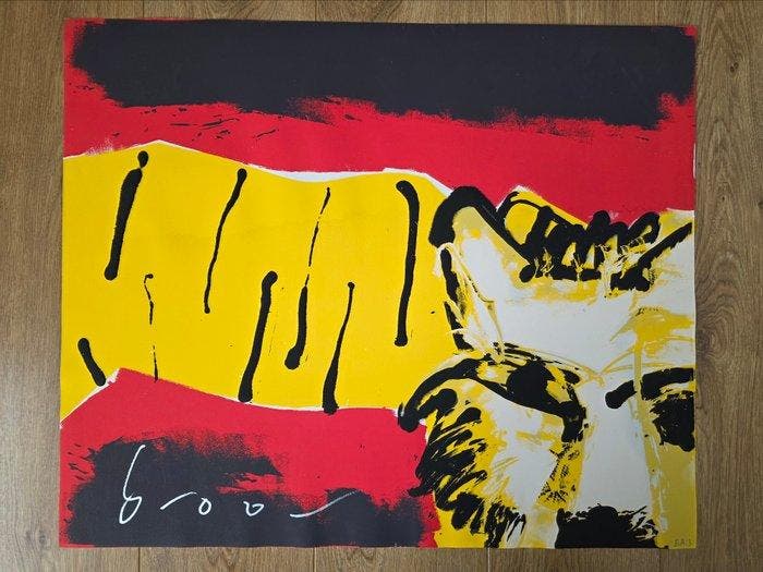 Herman Brood (1946-2001) - Tijger, Antiek en Kunst, Antiek | Overige Antiek