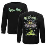 Rick and Morty Spacecruiser Crewneck Sweater, Nieuw