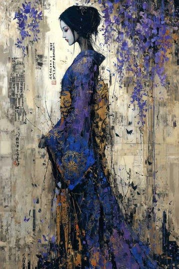 BJarco (1988) - Wisteria Robe Reverie ·  · XXL