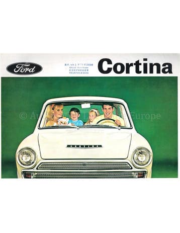 1966 FORD CORTINA BROCHURE NEDERLANDS, Nieuw