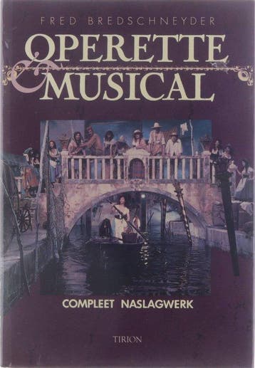 Nieuw operette en musicalboek - Bredschneyder, Verzenden