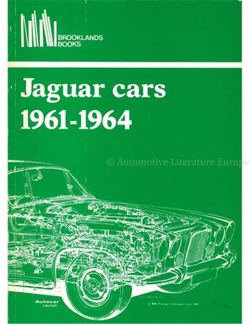 JAGUAR CARS 1961-1964 ( BROOKLANDS), Boeken, Auto's | Boeken, Nieuw