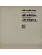 1968 NSU PROGRAMMA BROCHURE NEDERLANDS