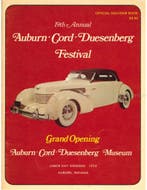19th ANNUAL AUBURN - CORD - DEUSENBERG FESTIVAL, Nieuw