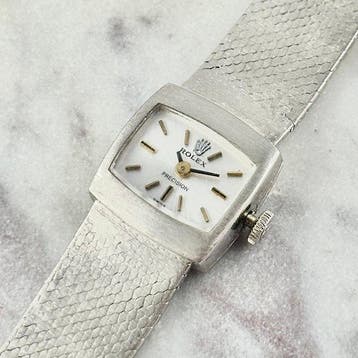 Rolex - 18K White Gold Case Precision Cocktail Ladies - Ref.