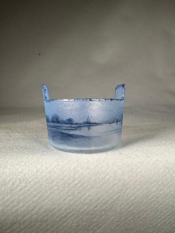 Daum Frères - Vaas - Glas, Antiek en Kunst
