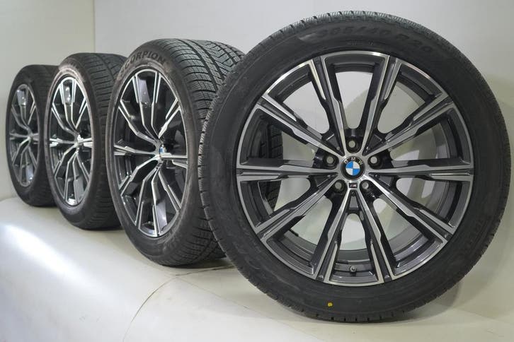 BMW X5 G05 X6 G06 740M 20 inch velgen Pirelli Runflat Winter, Autos : Pièces & Accessoires, Pneus & Jantes, Enlèvement ou Envoi
