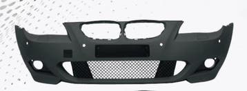 BMW E60/E61 03-06 voorbumper M-Tech 24mm compleet, Auto-onderdelen, Nieuw, Voor, BMW, Bumper