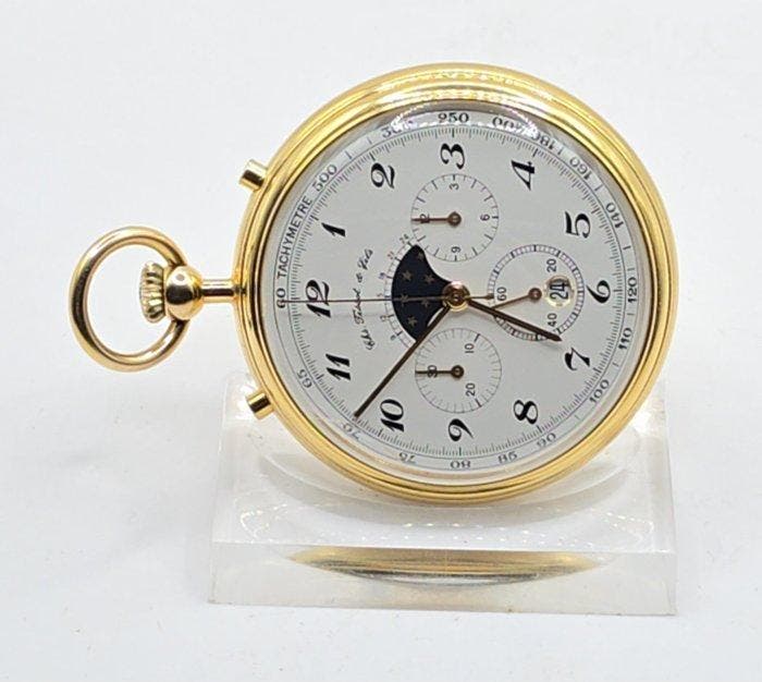 Chs.Tissot & Fils - Chronograph - Mondphase - Datum -, Bijoux, Sacs & Beauté, Montres | Hommes