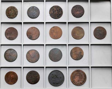 Nederland. Lot of 17pcs 18-19th Century (Zonder