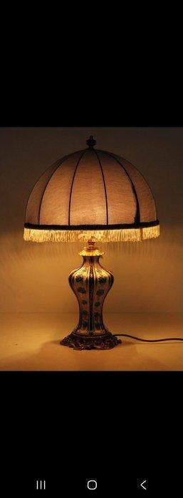 Mangani Firenze - Bureaulamp (2) - 21048 - Verguld messing,