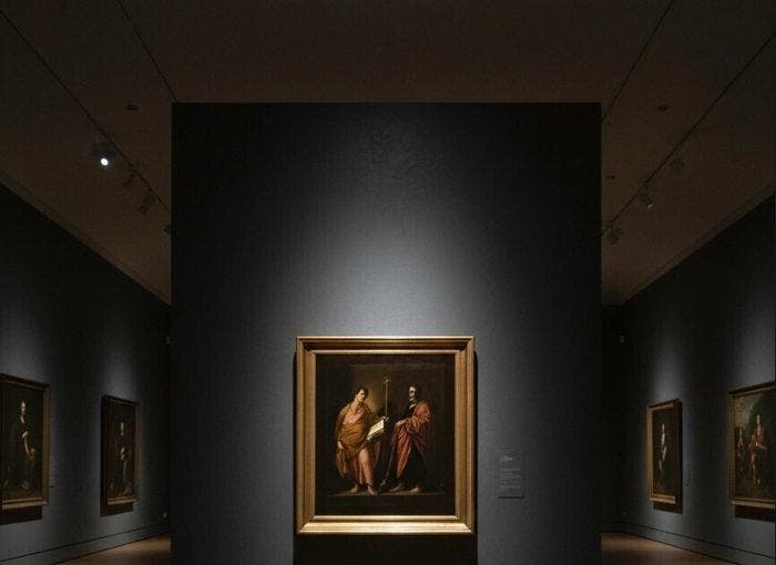 École Espagnole (c. 1780) - Les Apôtres Saint Philippe et, Antiquités & Art, Art | Peinture | Classique