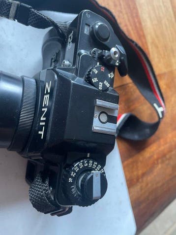 KMZ Krasnogorsk Zenit 122 + Revue 4,5/250mm Appareil photo, Audio, Tv en Foto, Nieuw