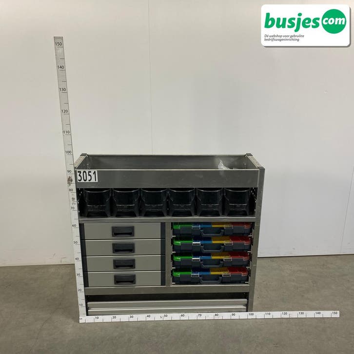 Aluca bedrijfswageninrichting 1010x429x930mm (3051), Auto-onderdelen, Overige Auto-onderdelen, Gebruikt, Verzenden