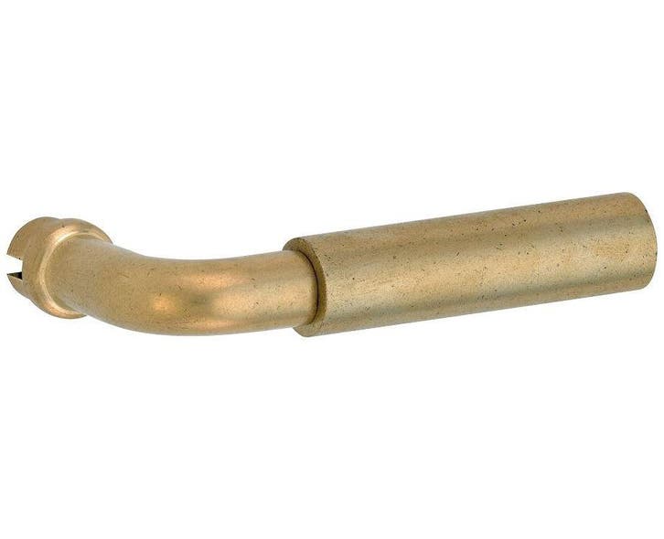 Deurklink Frankfurt messing antiek, Doe-het-zelf en Bouw, Deuren en Vliegenramen, Nieuw