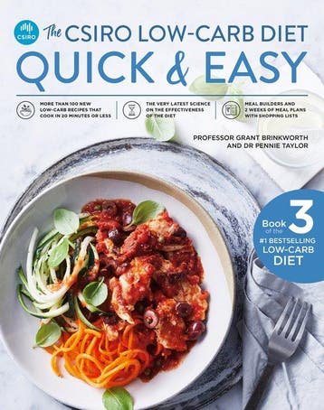The Csiro Low-Carb Diet Quick & Easy 9781760783341, Boeken, Verzenden, Gelezen, Grant Brinkworth