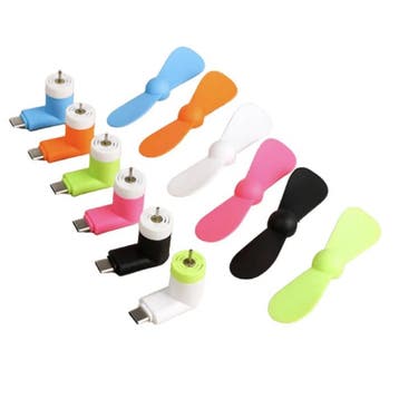 USB-C Mini Ventilator - Koelventilator Energiebesparend Fan, Verzenden