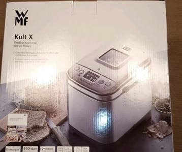 WMF RVS Broodbakmachine: retour deal, weg is weg!, Elektronische apparatuur, Broodbakmachines, Verzenden, Zo goed als nieuw, Met timer