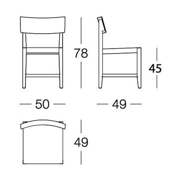Magis - Konstantin Grcic - Stoel - Bisschop - Staal