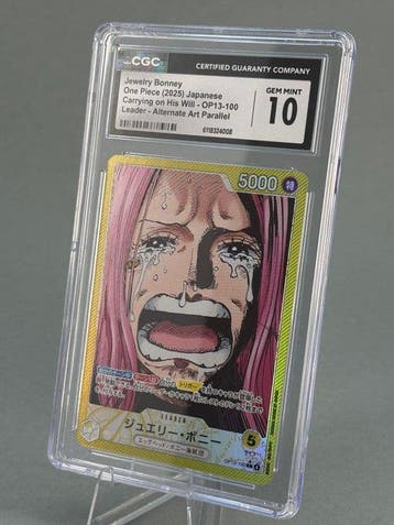 Bandai - 1 Graded card - One Piece - Jewelry Bonney OP13-100, Nieuw