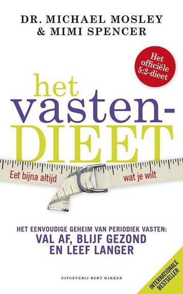 Het vastendieet - Mosley, Boeken, Verzenden, Nieuw