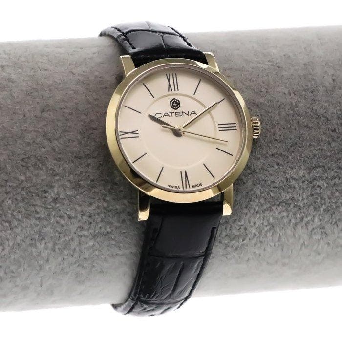 Catena - Swiss Made Watch - CAD021 - Sans prix de réserve -, Handtassen en Accessoires, Horloges | Heren