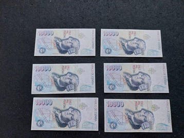 Spanje. - 6 x 10 000 Pesetas - 1992 - Pick 166 (Zonder
