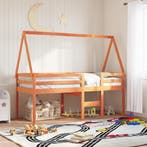 vidaXL Kinderbedhuisje 199x80,5x88 cm massief grenenhout, Verzenden, Nieuw
