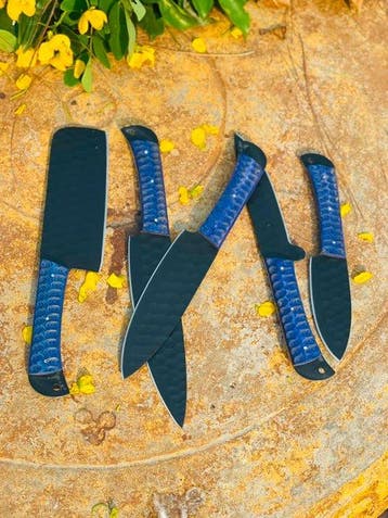 Descentcrafts handmade - Keukenmes - Kitchen knife set -