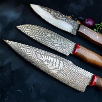 Keukenmes - Utility knife - Ambachtelijk vervaardigde