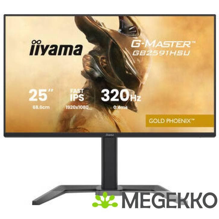 Iiyama G-Master GB2591HSU-B1 25  Full HD 320Hz IPS Gaming, Computers en Software, Overige Computers en Software, Nieuw, Verzenden