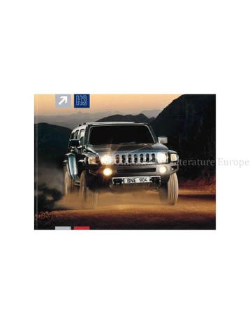 2008 HUMMER H3 BROCHURE FRANS