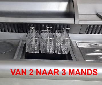 Perfecta snackpan van 3 - 4 mands  uitbreiding, Ophalen of Verzenden