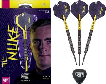 Luke Littler The Nuke 90% SP Gen1 - 23 gram (Dart Pijlen), Ophalen of Verzenden, Nieuw, Pijlen